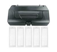 GORMEL Compatibile con Xiaomi Mi Robot Vacuum Mop 2S XMSTJQR2S Accessori 2 in 1 Serbatoio dell'Acqua Scatola for la Polvere Filtro Hepa