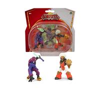 GORMITI - Mini personaggi 5 cm, Blister 2 pezzi, Serie 3, Seskel E Yridium, Assortimento 8, per Bambini a Partire dai 4 Anni, Giochi Preziosi, GRA35200