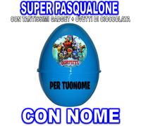 GORMITI SUPER PASQUALONE SORPRESONE UOVO DI PASQUA CONTENITORE PER BAMBINO GIOCO