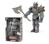 GORMITI THE NEW ERA - Cattivo Baron Durghon Nemico, Action Figure Villain Da 27 Cm Articolato, Rivale Con Arma Ascia Squarciamondi, Per Bambini A Partire Dai 3 Anni