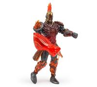 GORMITI THE NEW ERA - Gormita Del Clan Del Fuoco Fireon Zane, Action Figure 15 Cm Articolato, Eroe Con Armatura Rosso Argento E Accessorio Pugno Di Fuoco, Per Bambini A Partire Dai 3 Anni