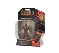 GORMITI THE NEW ERA - Gormita Del Clan Del Fuoco Fireon Zane Con Funzione Attacco, Action Figure 15 Cm Articolato, Eroe Con Armatura Rosso Argento, Per Bambini A Partire Dai 3 Anni