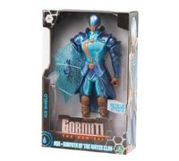 GORMITI THE NEW ERA - Gormita Del Clan Dell'Acqua Aqu Carter, Action Figure 27 Cm Articolato, Eroe Con Armatura Blu Azzurra E Accessorio Scudo Di Ghiaccio, Per Bambini A Partire Dai 3 Anni