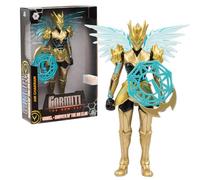 GORMITI THE NEW ERA - Gormita Del Clan Dell'Aria Windel Skye, Action Figure 27 Cm Articolato, Eroe Con Armatura Oro Nera E Accessorio Chakra Energetico, Per Bambini A Partire Dai 3 Anni