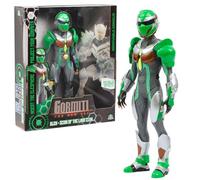 GORMITI THE NEW ERA - Scion Del Clan Della Terra Glen 27cm con Elesfera Proietta Gormita, Action Figure 27 Cm Articolato,Casco E Armatura Effetto Silver Rimovibili, Per Bambini A Partire Dai 3 Anni