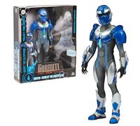 GORMITI THE NEW ERA - Scion Del Clan Dell'Acqua Carter 27cm con Elesfera Proietta Gormita, Action Figure 27 Cm Articolato,Casco Ed Armatura Effetto Silver Rimovibili, Per Bambini A Partire Dai 3 Anni