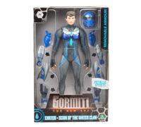 GORMITI THE NEW ERA - Scion Del Clan Dell'Acqua Carter, Action Figure 27 Cm Articolato, Personaggio Gormiti Con Casco Ed Armatura Effetto Silver Rimovibili, Per Bambini A Partire Dai 3 Anni