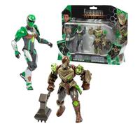 GORMITI THE NEW ERA - Set Scion Glen E Gormita Rockard Del Clan Della Terra, Action Figure 15 Cm Colore Verde, Eroi Articolati E Dettagliati, Per Bambini A Partire Dai 3 Anni