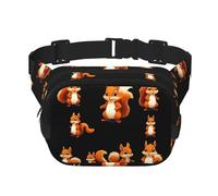 Gorp Squirrel Squad Pattern trendy trendy marsupio unisex viaggio sport messenger bag