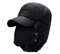 Gorros Calientes De Invierno Para Hombres Donne, Forrado Protege Cara Y Oidos +