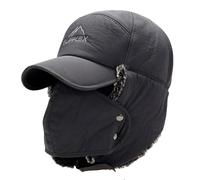 Gorros Calientes De Invierno Para Hombres Donne, Forrado Protege Cara Y Oidos +