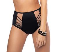 Gorsenia Slip Brasiliano A Vita Alta K498 Paradise, Nero,XL
