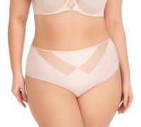 Gorsenia Slip Femminile Brasiliano A Vita Alta K567 Vicky, Beige,L