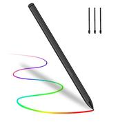 Gorssen Penna per Tablet,Penna per iPad,Penne per Tablet,con punte di ricambio,Palm Rejection,Non c'è bisogno di caricare,per Schermo a inchiostro per Samsung, Lenovo, Dell, HP e ASUS