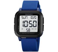 Gosasa Orologi militari di sport degli uomini aerei di Digital a forma di LED orologi impermeabili, B- Blu.