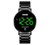 Gosasa Orologio da polso analogico digitale con quadrante grande S Shock da uomo, militare, impermeabile fino a 50 m, sveglia, cronometro, lancette luminose, orologio sportivo a LED (Denim Black)