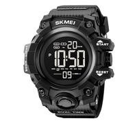 Gosasa Orologio sportivo digitale da uomo, con quadrante grande, impermeabile, militare, con conto alla rovescia, retroilluminazione a LED e numeri grandi, perfetto per attività all'aperto e sport,