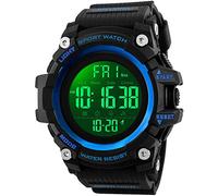 Gosasa quadrante grande orologio digitale S shock uomini militare esercito orologio impermeabile LED orologio sportivo blu