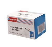 GoSecure Self Adhesive Address Labels (6 Packs of 250)