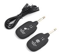 GOSER 1 Set di Trasmissione Wireless per Chitarra A8 Ricevitore Trasmettitore Wireless per Chitarra Elettrica ABS + Rame + Componenti Elettronici