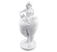 Gosera Statua della Che Perde Peso, Dimagrimento, Figurine Decorative, Modello di Scultura, Camera da Letto, Yoga, Palestra, Palestra, Ornamento Bianco