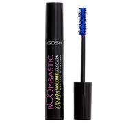 GOSH Boombastic Crazy Mascara per un volume estremo e ciglia lunghe, mascara IVolumen, con testina precisa, ciglia senza grumi, a lunga durata, delicato sulla pelle e senza profumo, I 002 Crazy Blue