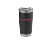 Gosh Darn It Divertente Sano Anti Cuss Giurare Bad Word Darn Bicchiere termico in acciaio inox doppia parete