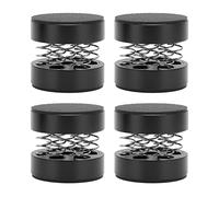 Goshyda 4Pcs Piedini di Isolamento per Giradischi, Altoparlanti a Molla in Alluminio Picchi di Isolamento Assorbimento degli Urti, Cuscinetto 9KG, Placca di Isolamento Pad per Altoparlanti Subwoofer