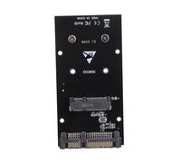 Goshyda Adattatore da MSATA a III 6 Gbps, Scheda Adattatore SSD a Trasferimento Rapido, PCB di Interfaccia di Archiviazione di Massa con Interfaccia per SSD di Computer Desktop