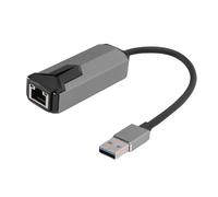 Goshyda Adattatore da USB A A Ethernet 2.5G, Convertitore da USB A 3.0 A RJ45 Ethernet per Laptop Desktop, per Wins per OS X