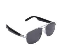 Goshyda AI Smart Glasses, Bluetooth Translator Glasses con Oltre 100 Lingue Traduzione in Tempo Reale, Occhiali da Sole Polarizzati per Chiamate Musicali Attività di Viaggio (BLACK)