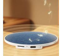 Goshyda Altoparlante da Posizionare Sotto il Cuscino per Dormire, Altoparlante Bluetooth Wireless Portatile Integrato con Rumore Bianco e Timer, Supporta Scheda di Memoria, per Chi Dorme