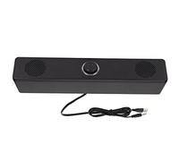 Goshyda Altoparlante per Computer Desktop, Soundbar per Computer Altoparlante per Monitor Audio Surround 3D, Porta USB e Porta da 3,5 Mm, per PC Laptop Tablet