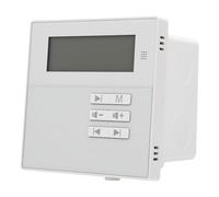 Goshyda Amplificatore Audio Commerciale per Montaggio a Parete con Bluetooth 5.3, Schermo LCD e Telecomando a Infrarossi per Applicazioni Multistanza