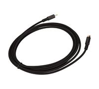 Goshyda Cavo Cavo Coassiale di Estensione AV Femmina - Intrecciato in Nylon per Subwoofer per Lettore DVD - Ideale per i Sistemi di Intrattenimento Domestico (#2)