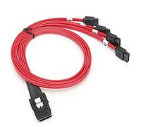 Goshyda Cavo Mini Interno Premium, Affidabile Mini SAS 36P a 4, Ideale per la Sicurezza dei Dati Nei Server, Lunghezza 0,5 Metri