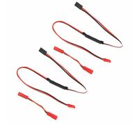 Goshyda Controller Universale per Verricello per Auto RC, Confezione da 2, Telecomando 3CH con Spina Adattatore di Ricambio per HSP Axial SCX10 D90, Robusto Telecomando per Verricello in Plastica