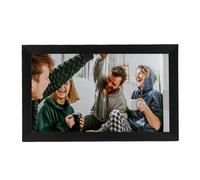 Goshyda Cornice Digitale da 15,6 Pollici, Cornice Digitale Intelligente con Touch Screen FHD 1080P, Memoria da 32 GB, Montaggio a Parete, Rotazione (Spina europea)
