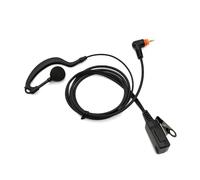 Goshyda Cuffie con Microfono Push to Talk, Gancio per L'orecchio a Forma di G con Microfono a Cancellazione di Rumore per Radio SL1K SL1600 SL4000 SL7550