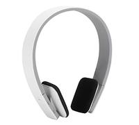 Goshyda Cuffie, Cuffie Vivavoce Ergonomiche Senza Fili Bluetooth Stereo con Bassi Potenti e Microfono, per Sport all'Aria Aperta Running Fitness(Bianca)