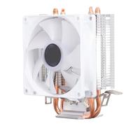 Goshyda Dissipatore CPU LED RGB, Ventola di Raffreddamento CPU da 90 Mm con 2 Tubi di Calore, Connettore di Alimentazione 12VDC 3 Pin Cuscinetto Idraulico CPU Raffreddatore Ad Aria per