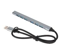 Goshyda Docking Station USB 3.0 Splitter Tipo C, Hub USB con 6 Interfacce USB 2.0, Porte Multiple Plug And Play, per Win XP 7 8 per OS X per