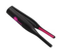 Goshyda Ferro Stiro a Matita, Riscaldamento Rapido Piccolo Bigodino Piastro a Cordone per Capelli Corti, Colpi, Tagli dei Folletti, Incorporato in una Batteria 2600 MAh (BLACK)