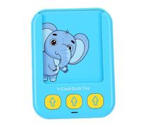 Goshyda Flashcard Interattive Parlanti per Bambini, Giocattoli per l'apprendimento del Linguaggio Vocale per Bambini con 55 Carte a Doppia Faccia, 11 Argomenti, Design per la Protezione degli Occhi
