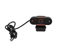 Goshyda Fotocamera per Computer, Fotocamera per Computer USB 2.0 ad Alta Definizione 1080P con Microfono ad Assorbimento Acustico Integrato, per insegnamento in Studio in conferenza dal Vivo