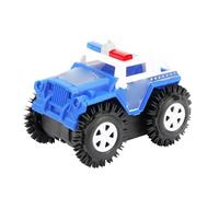 Goshyda Giocattolo Elettrico Lanciabile Emozionante Camion Acrobatico Automatico per Bambini Ragazzi Ragazze, Veicolo Sorvegliato Ecologico per Giochi Creativi (Blu Bianco)