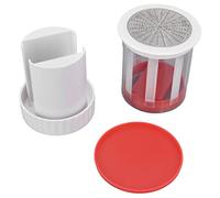 Goshyda Grattuggia Formaggio Portatile Plastica Acciaio Inox per Verdure | Lama affilata per sminuzzare facilmente il formaggio, adatta al burro, leggera e piccola, facile da riporre e trasportare
