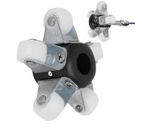 Goshyda Guida 100 Mm Coperchio Protettivo per la Fotocamera di Ispezione della Pipeline per Fognature 17 Mm, Accessorio per L'esame di Drenaggio Fognario Professionale