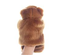 Goshyda Il Peluche Pupazzo a Mano da 30 Cm Incoraggia le capacità di Comunicazione e la Fiducia Nei Bambini (BROWN #14)