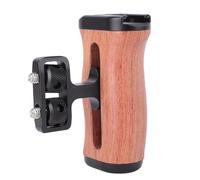 Goshyda Impugnatura Laterale per Gabbia per Fotocamera, Impugnatura Regolabile su e giù con Foro per Vite da 1/4 Pollice, Supporto per Slitta Fredda, per Gabbia per Conigli per